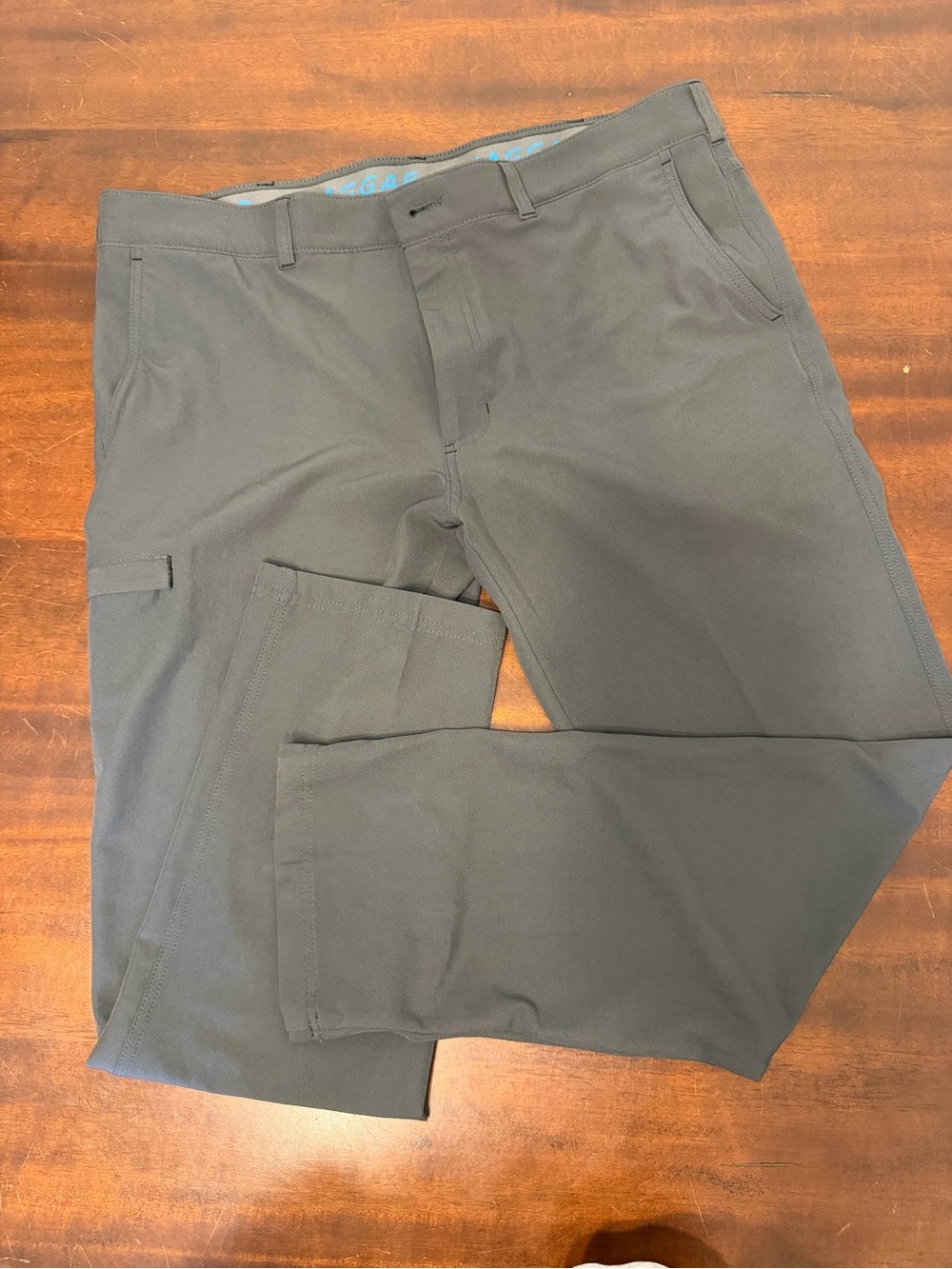 Haggar Men's Chinos - Charcoal Gray